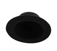 SUPVOX Mini Cappelli a Cilindro in Peluche Neri Per Bambole Fai Da Te, Piccoli Accessori Per Bambole, Cappelli Fascinator Fatti a Mano Per Cosplay, Feste e Matrimoni