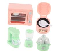 SUPVOX Mini Elettrodomestici da Cucina per Accessori Miniatura per Casa delle Bambole Giocattolo Ruolo Cucina per Ragazzi e Ragazze Include Macchina da Caffè Cuociriso per Giochi