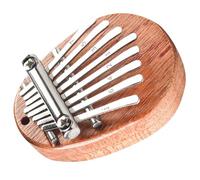 SUPVOX Mini Kalimba Pianoforte a Pollice 8 Note in Legno Pregiato, Strumento Musicale Portatile a Dita Per Principianti, Regalo Musica Calda e Melodiosa Per Amici e Famiglia