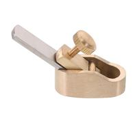 SUPVOX Mini Pialla Manuale per Liutaio in Ottone da 8 Mm per Lavorazione Legno, Utensile Compatto per Tastiera Violino, Piallatrice Portatile per Riparazione Strumenti Musicali