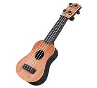 SUPVOX Mini Ukulele per Musicale Simulato Giallo Strumento Educativo per Apprendimento Musicale Sviluppo Della Coordinazione e Del Ritmo per La Prima Introduzione Alla
