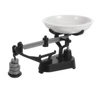 SUPVOX Miniatura Bilancia Meccanica Vintage Per Casa Delle Bambole Accessorio Retro Con Dettagli Intricati Per Decorazioni Miniatura e Scene Realistiche