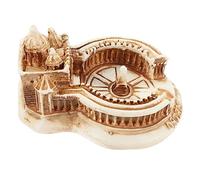SUPVOX Miniatura San Pietro Roma in Resina Decorazione Casa Vintage Scultura Edificio Compatta e Durevole Per Artigianato e Design Domestico
