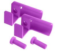 SUPVOX Morsetto da Tavolo Diamanti in Plastico Porpora 2 Pezzi per Tela Artistica Supporto Rotolo Adattabile a Varie Dimensioni per Creazione e Conservazione Dell'opera