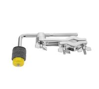 SUPVOX Morsetto di montaggio per batteria, braccio portapiatti in metallo, clip a forma di L per batteristi principianti, accessori per strumenti a percussione per principianti