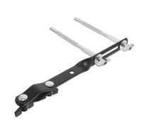 SUPVOX Morsetto Per Campanacci in Metallo Con Doppia Asta Staffa Di Montaggio Per Supporto Batteria Accessori Per Asta Del Braccio Per Attacco Per Tamburello Jam Block