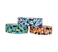SUPVOX Nastri Antiscivolo per Bacchette in Pu 6 Pezzi, Fasce Assorbenti Anti-vibrazione per Bacchette Batteria e Racchette, Nastro Adesivo Confortevole e Resistente per Uso Musicale