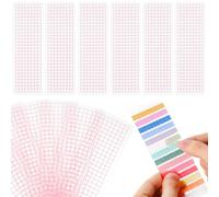 SUPVOX Nastri Washi 50 Pezzi Pannelli Separatori Rosa, Organizer Portatile per Fai da Te e Conservazione Facile all'Aperto