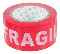 SUPVOX Nastro Adesivo Fragile per Imballaggio 6 CM X 100 M Etichette di Avvertenza Fragili Adesive per Spedizioni e Traslochi Nastro di Avvertimento Autoadesivo per Scatole e Pacchi