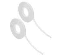 SUPVOX Nastro Biadesivo Idrosolubile da Cucito 2 Pezzi 10 M per Trapuntatura Applique e Lavori Artigianali su Tessuto e Carta Adesivo Doppia Faccia per Fissaggio Temporaneo senza