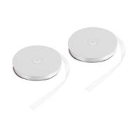 SUPVOX Nastro Decorativo in Poliestere Bianco 15 CM X 91 M per Matrimoni e Feste Set 2 Pezzi per Bouquet da Sposa Confezioni Regalo e Creazioni Artigianali Fai da Te