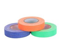SUPVOX Nastro Fluorescente 15Mm X 10m UV Adesivo Forte Set da 3 Pezzi Multicolore per Decorazioni Festa e Sicurezza Palcoscenico Strisce Reattive alla Luce Nera Facili da Strappare e