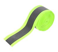 SUPVOX Nastro Riflettente Fluorescente 5m X 3Cm Strisce di Sicurezza per Abbigliamento e Accessori Tessuto Riflettente per Cucito e Attività All’Aperto
