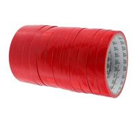 SUPVOX Nastro Sigillante per Sacchetti da Imballaggio Rosso 12 CM X 30 M Set da 12 Pezzi per Macchina Legatrice Supermercati Nastro Adesivo Bopp Resistente e Aderenza Forte per Uso