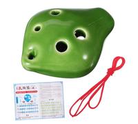SUPVOX Ocarina in Ceramica Miniatura con Corda e Spartito Strumento Musicale Facile da Imparare per Principianti Design Compatto e Lucente per Pratica e Trasporto