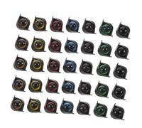 SUPVOX Occhi Sicurezza in Plastica Per Bambole Artigianali 50 Set Da 14mm Adatti Per Animali Peluche e Progetti All'uncinetto Facili Da Installare e Dall'aspetto Realistico Forniture Per