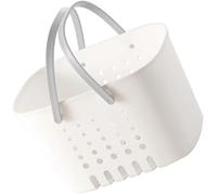 SUPVOX Organizer Portaoggetti da Doccia in Plastica Manico e Fori Drenanti, Contenitore Multifunzione per Prodotti Cosmetici e Pulizia, per Uso in Bagno e Dispensa