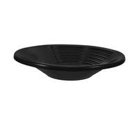 SUPVOX Padella di Plastica Nera Portatile per Prospezione Manuale con Scanalature Profonde per Principianti e Hobbisti in Corsi D'acqua e Fiumi