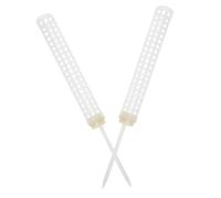 SUPVOX Pali di Muschio Impilabili per Piante Rampicanti, Supporto per Piante da Interno Ed Esterno, Bastoncini in Plastica 2 Pezzi 2x17x4 Cm per Sostegno Piselli, Rose e Ipomee