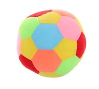 SUPVOX Palla Sensoriale Colorata Di Peluche Per Ragazzo Ragazza Ragazza Giocattolo Morbido Forma Di Campana Per Sviluppo Presa e Tatto Interazione Genitore-ragazzo Palla Di Peluche