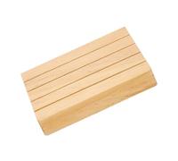 SUPVOX PALLET DEL TITO CARDA poker titolari di carte porta carte da gioco vassoio per carte da gioco curvo contenitori portacarte da gioco vassoio portacarte Di legno Beige