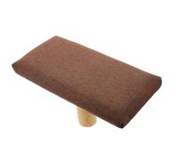 SUPVOX Panca Inginocchiata in Legno Massello con Cuscino Marrone Sgabello Portatile per Preghiera e Yoga Supporto Posturale Ergonomico per Seduta Comoda Adatto a Persone Sotto 150 CM