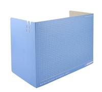 SUPVOX Pannello Divisorio per Scrivania in Pp Grande, Divisorio Postazioni Ufficio, Parete Divisoria Privacy per Scrivania, per Uso Scolastico e Lavorativo Colore Casuale