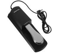 SUPVOX Pedale Sustain per Tastiera Pianoforte Elettrico Pedale Damper in Metallo Antiruggine Base Antiscivolo Compatibile Tastiere Midi e Strumenti Elettronici