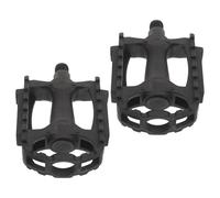 SUPVOX Pedali Antiscivolo per Mountain Bike in Plastica Leggera, Set di Pedane Piatte per Bici da Strada e Fuoristrada, Accessori Resistenti per Ciclismo Outdoor