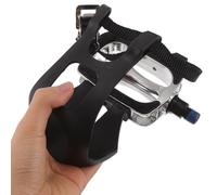 SUPVOX Pedali per Cyclette Antiscivolo 2 Pezzi con Gabbie per Dita Compatibili con Bici da Interno Piattaforma Ampia per Allenamenti Confortevoli e Sostituzione per Fitness a Casa