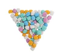 SUPVOX Pellets Sabbia Colorata per Sabbia Imitazione Porcellana Colori Vivaci per Giochi Sensoriali e Area Giochi Indoor