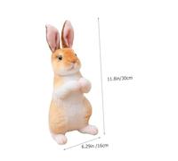 SUPVOX Peluche Coniglietto Morbido e Soffice, Bambola Animale di Peluche Kawaii come Decorazione per Letto, Divano o Cuscino Auto, Giocattolo Adorabile e Resistente