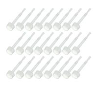SUPVOX Pennello per Unghie in Nylon Bianco 200 Pezzi Sostituzione per Smalto e Olio Manicure Professionale per Nail Art Migliorare L'efficienza del Lavoro