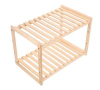 SUPVOX per Piante Due Legno per Desktop Mensola Organizzatrice per Piante Libri e Documenti Decorazione per e Domestici