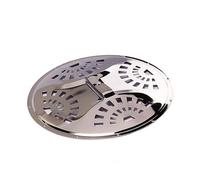 SUPVOX Piastra di Copertura per Chitarra Resonator Dobro Metallo Argento Motivo Perforato Classico Resistente alla Corrosione
