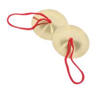 SUPVOX Piatti Da Dito in Lega Per Ragazzo Ragazza, Coppia Di Piatti Da Dito Professionali Da 9 Cm, Strumento Musicale Per Educazione Musicale e Danza Infantile