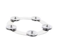 SUPVOX Piatti Per Batteria Hi-hat Bronzo e Argento Campanello Portatile Resistente e Compatto Strumento Musicale Per Percussioni e Meditazione