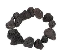 SUPVOX Pietre Vulcaniche Naturali Porose Nero e Rosso 150g per Giardinaggio, Acquari e Bracieri - Rocce Decorative Aeranti per Vasi, Ghiaia per Piante e Paesaggistica Urbana