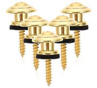 SUPVOX Pinino a blocchi di blocco della cinghia da 5 pcs per spillo a slittamento per bassi elettrici acustici