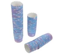 SUPVOX Pirottini di Carta per Muffin e Cupcake, 100 Pezzi Sfumatura Viola Resistente All’olio e Alte Temperature, Pirottini da Forno per Feste, Matrimoni e Uso Professionale e Domestico