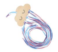 SUPVOX Porta Fermaglio Per Capelli in Legno Gancio Decorativo Forma Di Nuvola Espositore Per Fermagli Per Capelli Organizzatore Da Parete Per Cameretta Bambine