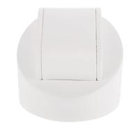 SUPVOX Porta Orologio da Polso con Cuscino Bianco, Supporto Espositore in Gesso Verniciato Resistente, Base Portaoggetti per Orologi da Polso per Esposizione e Uso Domestico, Dimensioni
