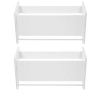 SUPVOX Porta Pantofole Scarpiera Sottile 40 CM in Plastica Antiscivolo Set da 2 Pezzi Facile da Pulire per Armadio e Retro Porta Multifunzione