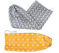 SUPVOX Porta Sacchetti da Cucina in Poliestere Lavabile da Parete Distributore Sospeso per Sacchetti della Spesa Organizer Salvaspazio per Cucina e Casa (set 2 Pezzi)