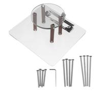 SUPVOX Porta Segnapunti per Carrello Golf con Clip Regolabile per Volante Supporto Riutilizzabile per Schede Punteggio e Penna Montaggio Sicuro per Carrello da Golf Outdoor Compatibile