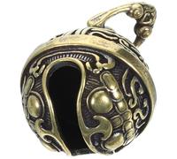 SUPVOX Portachiavi in Ottone Vintage Campana Decorativa, Ciondolo per Borsa e Ornamento la Casa, Accessorio Artigianale Resistente e Decorazione di Fortuna per Uso Quotidiano