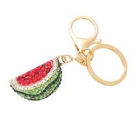 SUPVOX Portachiavi Lucidi a Forma di Anguria Rossa Ciondolo Decorativo per Chiavi e Borse Portachiavi Portatile Ornamento Frutta per Zaini e Regali per e Amici