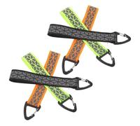 SUPVOX Portachiavi Riflettenti Ciondoli di Sicurezza 6 Pezzi, Cinturini Catarifrangenti per Zaino e Bici, Accessori Ultraleggeri per Corsa e attività all’Aperto visibilità