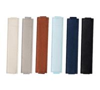 SUPVOX Portapenne per Quaderno in Pelle Elastico Custodia per Penna Singola Set da 6 Pezzi Astuccio Pratico per Penne a Sfera e Stilografiche Accessorio per Uso Scolastico e Ufficio