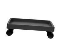 SUPVOX Portapiante Rettangolare con Ruote Vassoio Base per Fioriera Mobile Resistente per Piante Grandi Indoor e Outdoor Facile da e Riutilizzabile Protezione Pavimenti e Mobili